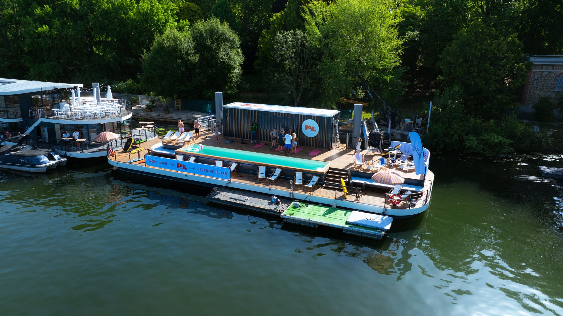 Foil in Paris base nautique à Paris 16eme